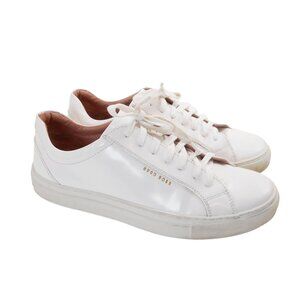 Boss by Hugo Boss Women's sz EU 38 US 7.5-8 White Leather Sneakers Kate Low Cut